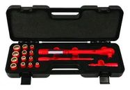 INSULATED 3/8" DR. TORQUE MM SOCKET SET / CLAMSHELL 55AC5547