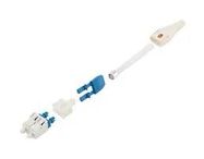 FIBER OPTIC CONN, LC, DUPLEX, 3MM