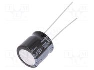 Capacitor: electrolytic; THT; 1000uF; 16VDC; Ø12.5x12.5mm; ±20% NICHICON