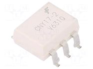 Optocoupler; SMD; Ch: 1; OUT: transistor; 4.17kV; Gull wing 6; CNY17 ONSEMI