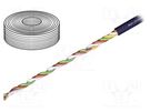 Wire: control cable; chainflex® CF98; 3x0.14mm2; blue; stranded IGUS