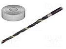 Wire: control cable; chainflex® CF881; 7G2.5mm2; black; stranded IGUS
