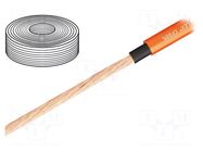 Wire: motor; chainflex® CF885; 1x4mm2; PVC; orange; stranded; Cu IGUS