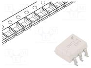 Optocoupler; SMD; Ch: 1; OUT: transistor; 4.17kV; Gull wing 6; CNY17 