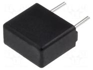 Fuse: fuse; 125mA; 250VAC; time-lag; 8.4x4x7.7mm; RST; bag BEL FUSE