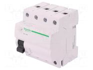 RCD breaker; Inom: 63A; Ires: 300mA; Poles: 4; 400VAC; IP20; 1÷25mm2 SCHNEIDER ELECTRIC