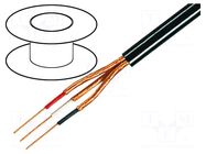 Wire: microphone cable; 5x0.14mm2; black; OFC; -15÷70°C TASKER