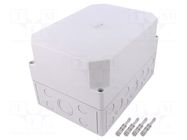Enclosure: multipurpose; X: 180mm; Y: 254mm; Z: 165mm; TK PC; grey SPELSBERG