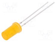 LED; 4.8mm; orange; 150÷220mcd; 180°; Front: flat; 1.8÷2.6V OPTOSUPPLY