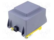 Transformer: encapsulated; 70VA; 230VAC; 230V; 230mA; IP00; C1: 50mm INDEL