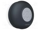Speaker; black; Bluetooth 3.0 EDR; 10m; 2.4GHz; IPX4; 5VDC LOGILINK