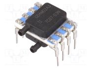 Sensor: pressure; -4÷4mbar; differential; OUT: I2C; THT; DIP; SEK001 HONEYWELL