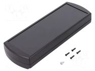 Enclosure: for remote controller; X: 65mm; Y: 181mm; Z: 28mm; ABS GAINTA