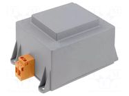 Transformer: encapsulated; 100VA; 230VAC; 24V; 4.16A; screw type INDEL