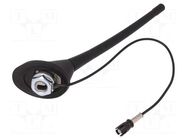 Antenna; car top; 175mm; AM,FM; VW; 0.3m; Rod inclination: constant 4CARMEDIA