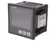 Four channel regulator; 230VAC; on panel,panel; Cutout: 92x89mm APAR