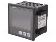 Four channel regulator; 230VAC; on panel,panel; Cutout: 92x89mm APAR