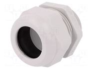 Cable gland; M40; 1.5; IP54; polyamide; light grey; UL94V-0; HSK-K HUMMEL