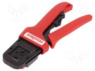 Tool: for crimping; terminals; 0.75mm2; 18AWG MOLEX