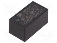 Converter: AC/DC; 5W; 80÷264VAC; 15VDC; Iout: 330mA; OUT: 1; 81%; PCB 