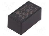 Converter: AC/DC; 5.5W; Uin: 80÷264VAC; 24VDC; Iout: 230mA; OUT: 1 MEAN WELL