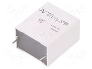 Capacitor: polypropylene; 0.47uF; THT; ESR: 4.8mΩ; C4AS; ±5%; 630VAC KEMET
