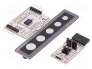 Dev.kit: Microchip PIC; No.of butt: 5; capacitive keypad MICROCHIP TECHNOLOGY