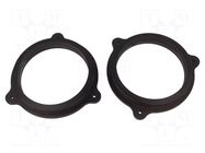 Spacer ring; MDF; 165mm; Nissan; impregnated; 2pcs. BASSER