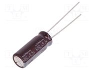 Capacitor: electrolytic; low ESR; THT; 680uF; 6.3VDC; Ø8x20mm; ±20% NICHICON