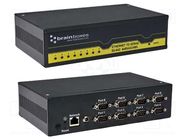 Serial device server; Number of ports: 9; 5÷30VDC; screw type BRAINBOXES