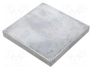 Enclosure: multipurpose; X: 125mm; Y: 125mm; Z: 16mm; Eddystone; IP54 HAMMOND