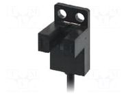 Sensor: photoelectric; Range: 5mm; NPN; DARK-ON,LIGHT-ON; 1m OMRON