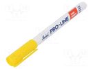 Marker: with liquid paint; yellow; 1.5mm; Tip: round; -18÷66°C MARKAL