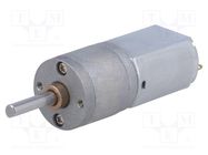 Motor: DC; with gearbox; 12VDC; 1.6A; Shaft: D spring; 29rpm; 488: 1 POLOLU