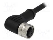 Plug; M12; PIN: 5; female; A code-DeviceNet / CANopen; IP65,IP67 DEGSON ELECTRONICS