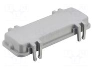 Protection cover; size 24B; Han; with double latch; 104x27mm HARTING