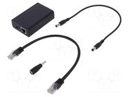 PoE power supply unit; DC socket,RJ45 socket x2; PoE (PoE) DIGITUS
