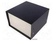 Enclosure: with panel; 1458; X: 203mm; Y: 203mm; Z: 127mm; steel HAMMOND