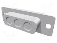 Connector: Special D-Sub; PIN: 3(3+0); female HARTING