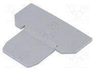 Separating plate; grey; polyamide PHOENIX CONTACT