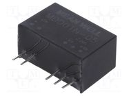 Converter: DC/DC; 1W; Uin: 21.6÷26.4V; Uout: 5VDC; Uout2: -5VDC; SIP7 MEAN WELL