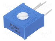 Potentiometer: mounting; single turn,vertical; 50Ω; 500mW; ±10% SR PASSIVES