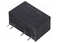Converter: DC/DC; 2W; Uin: 4.5÷5.5VDC; Uout: 12VDC; Iout: 167mA; SIP7 MEAN WELL