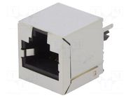 Connector: RJ45; socket; PIN: 8; Cat: 6; shielded; 8p8c; THT; straight ENCITECH
