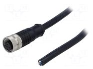 Connector: M12; plug; female; PIN: 5; straight; B code-Profibus; 4A DEGSON ELECTRONICS