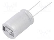 Capacitor: electrolytic; low ESR; THT; 1000uF; 63VDC; Ø16x25mm NICHICON