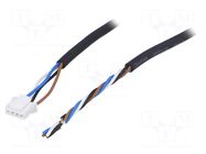 Cable: for sensors/automation; PIN: 4; Len: 3m; PM-65; PVC; CN-14A PANASONIC