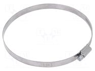 Worm gear clamp; W: 12mm; Clamping: 130÷150mm; DD; W2; DIN 3017 MPC INDUSTRIES