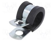 Fixing clamp; ØBundle : 11.1÷12.7mm; W: 13mm; steel; SL; W1 MPC INDUSTRIES