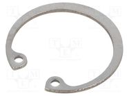 Circlip; stainless steel; 28mm; BN 683; Ring: internal; DIN 472 BOSSARD